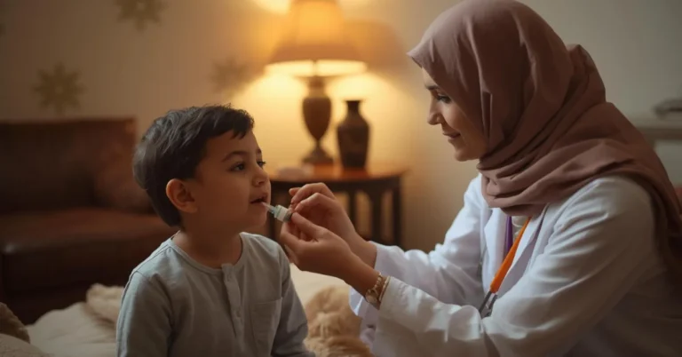 child-sublingual-allergy-immunotherapy-abu-dhabi-arab-doctor-home-care