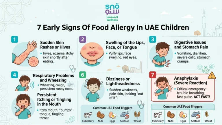 7 Early Signs Of Food Allergy In UAE Children
