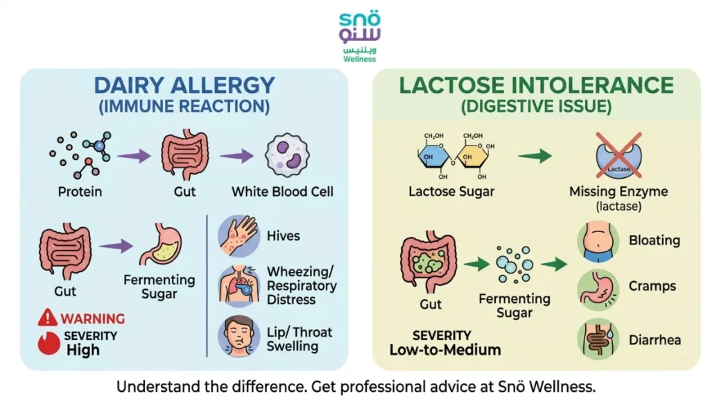 Dairy Allergy vs Lactose Intolerance, Know Key Differences